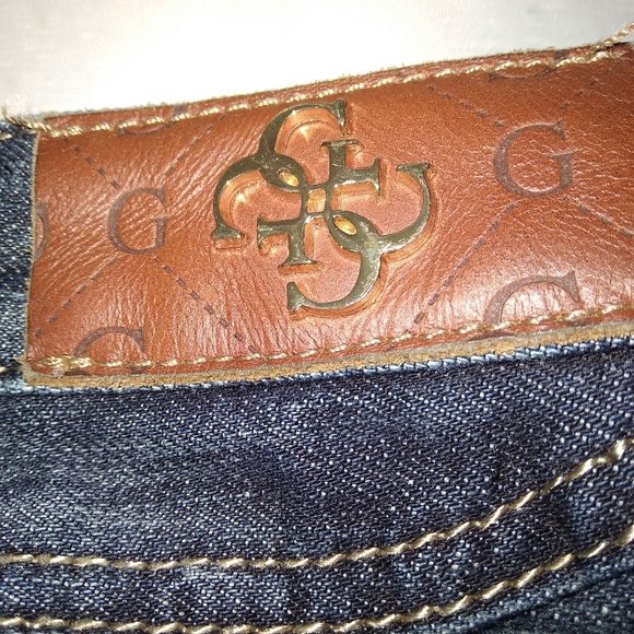 Guess Premium Daredevil Stretch Low-rise Straight Jeans 26 - Picture 7 of 10